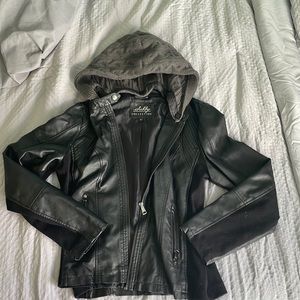 Faux Leather Jacket